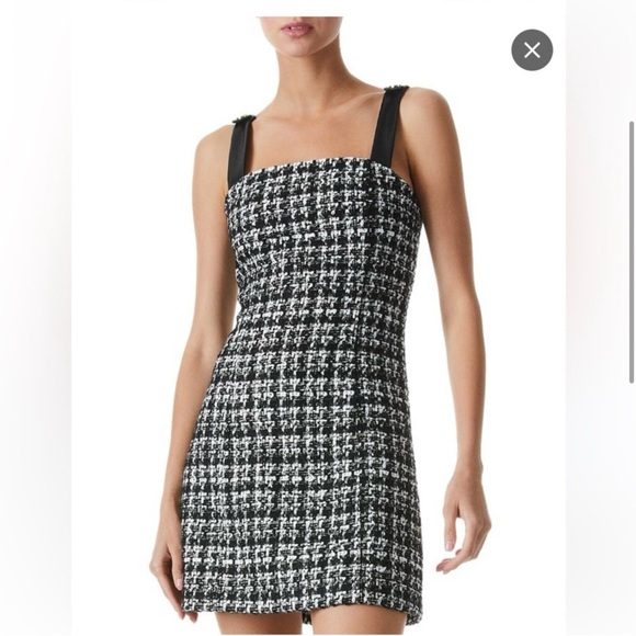 NWOT Alice + Olivia Tweed Dress - Picture 2 of 7